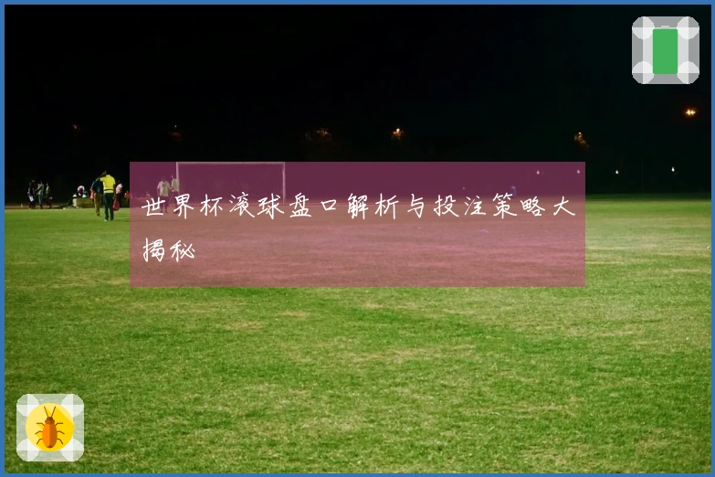 世界杯滚球盘口解析与投注策略大揭秘