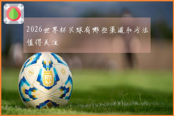2026世界杯买球有哪些渠道和方法值得关注